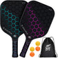 Pickleball Paddles Set BLITZ 2 Pack, Pink & Blue